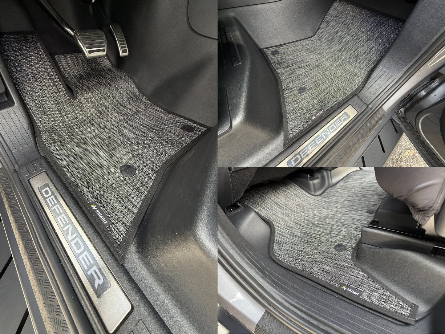 New Defender 110 7-Seater Floor Mats Front and Rear