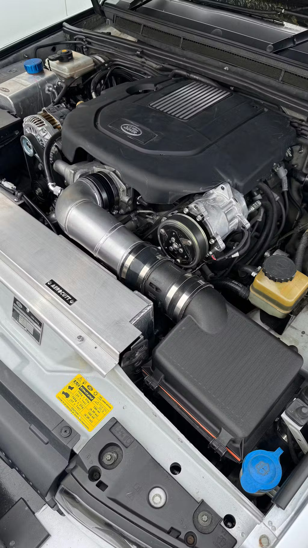 Discovery 2 LS Swap Air Box Lid With 4" Outlet