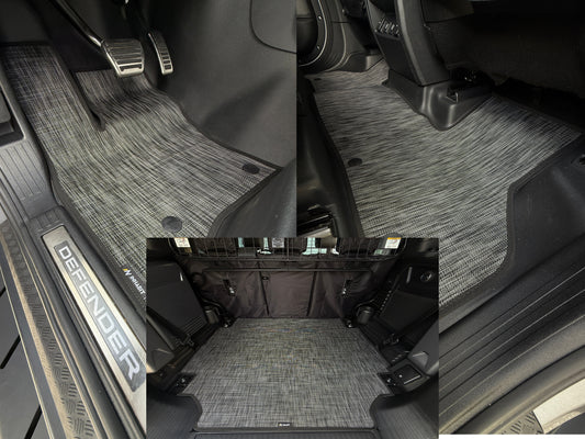 New Defender 110 7-Seater Floor Mats Complete Set