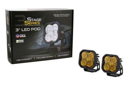 Diode Dynamics SS3 Sport LED Pod (PAIR) - Combo/Driving