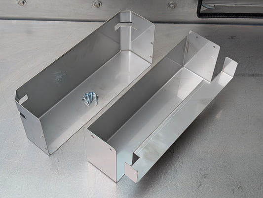 Discovery 1 & 2 Tailgate Table Storage Cubby - V2 Metal