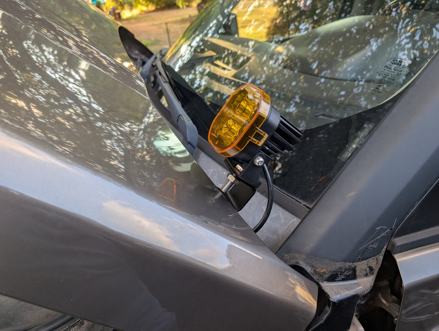 LR3 / LR4 Ditch Light Brackets