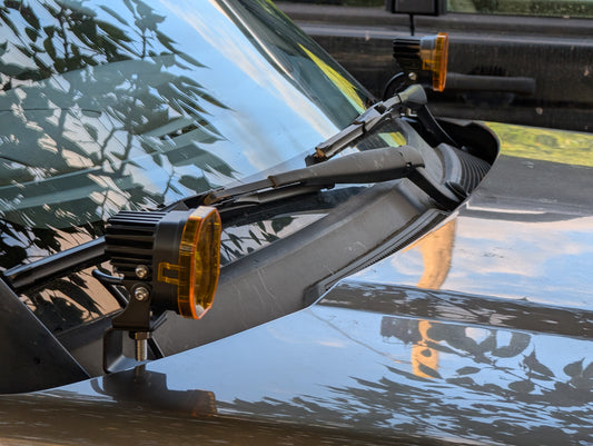 LR3 / LR4 Ditch Light Brackets