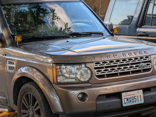 LR3 / LR4 Ditch Light Brackets