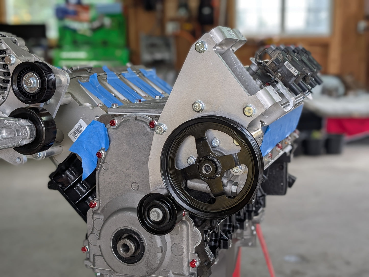 LS Swap Rover AC and GM Powersteering Mount