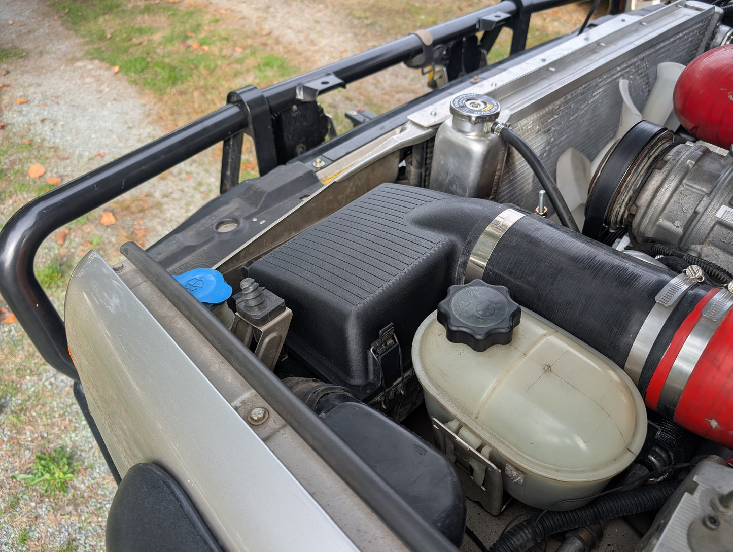 Discovery 2 LS Swap Air Box Lid With 4" Outlet