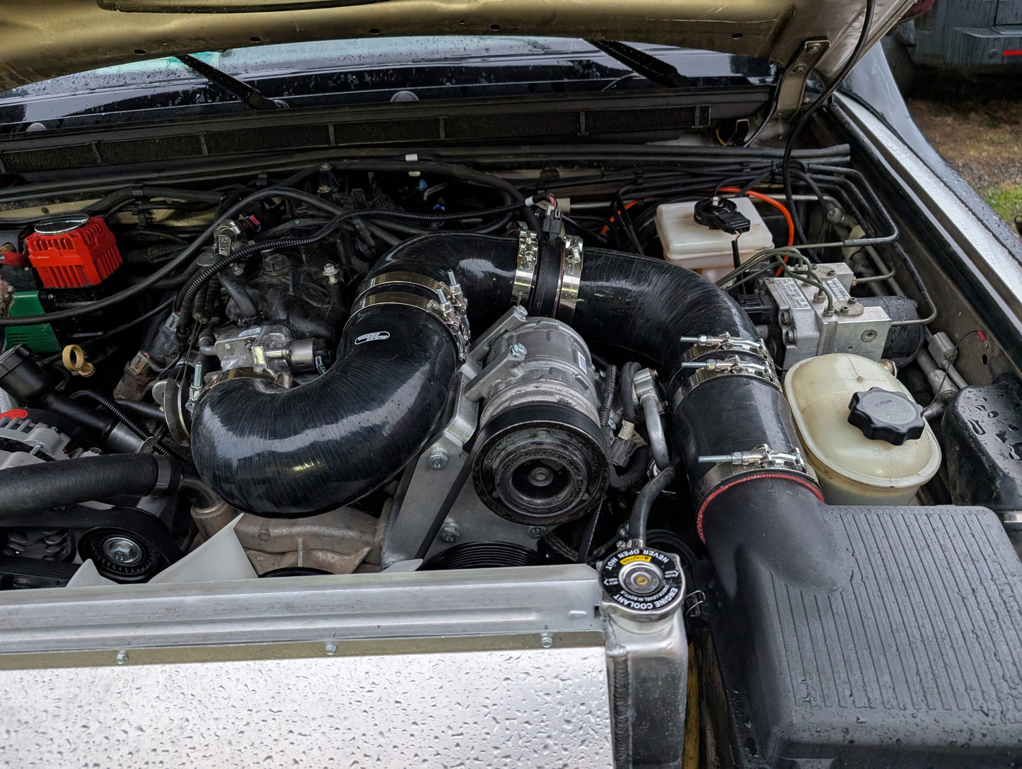 Discovery 2 LS Swap 4" Air Intake Tubing Kit