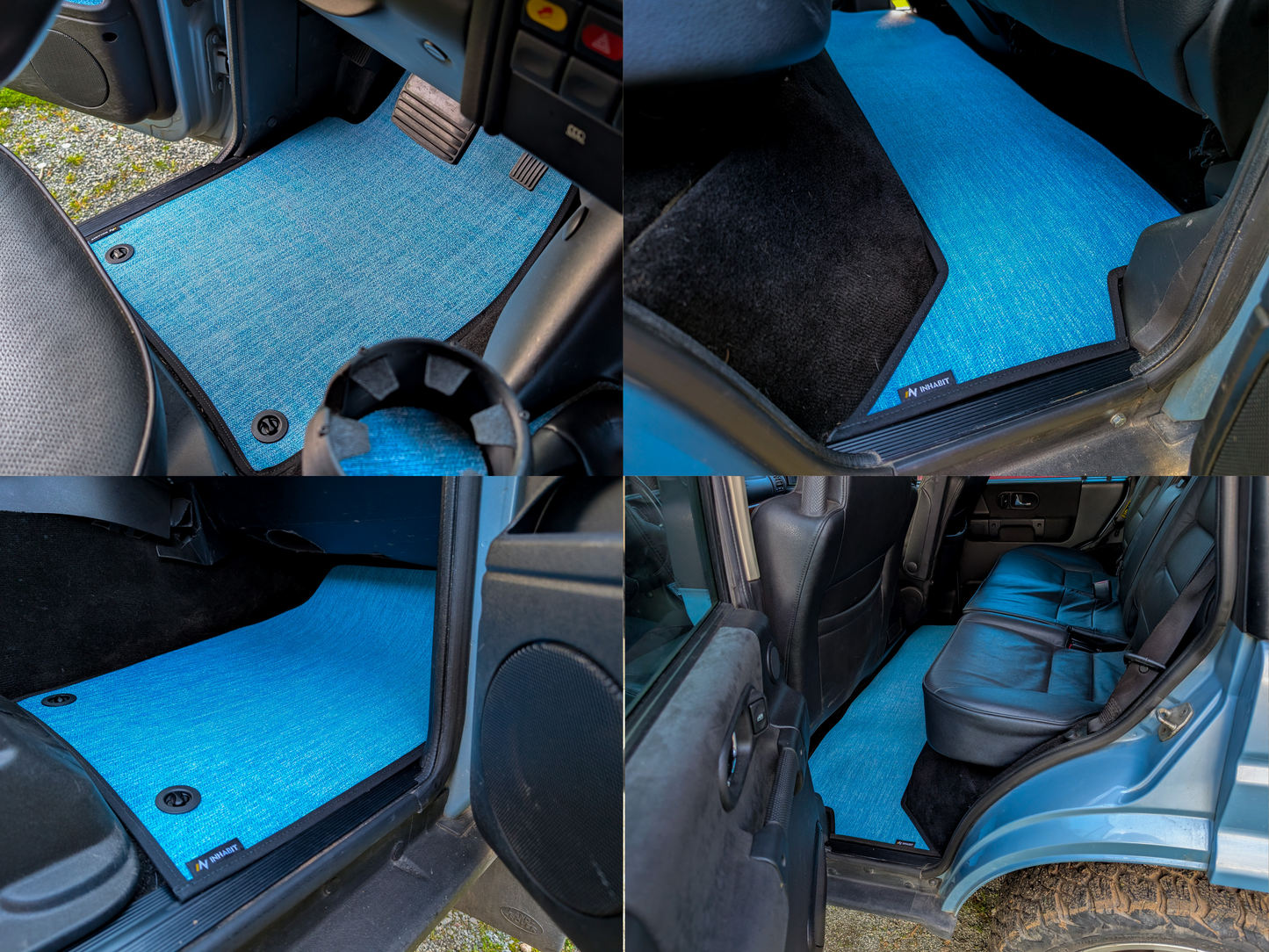 Discovery 2 Floor Mats Front and Rear