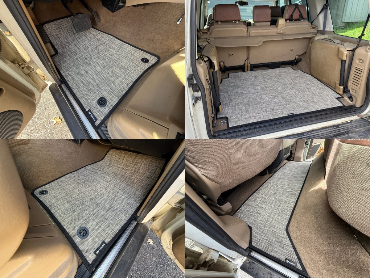 Discovery 2 Floor Mats Complete Set - Golden Rovers