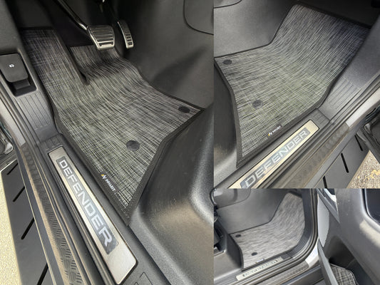 New Defender Floor Mats Front Only (90, 110, 130)