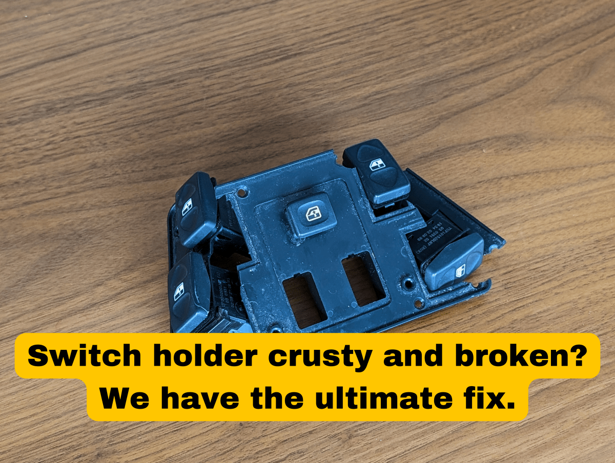 Discovery 1 & 2 Metal Window Switch Holder - Golden Rovers