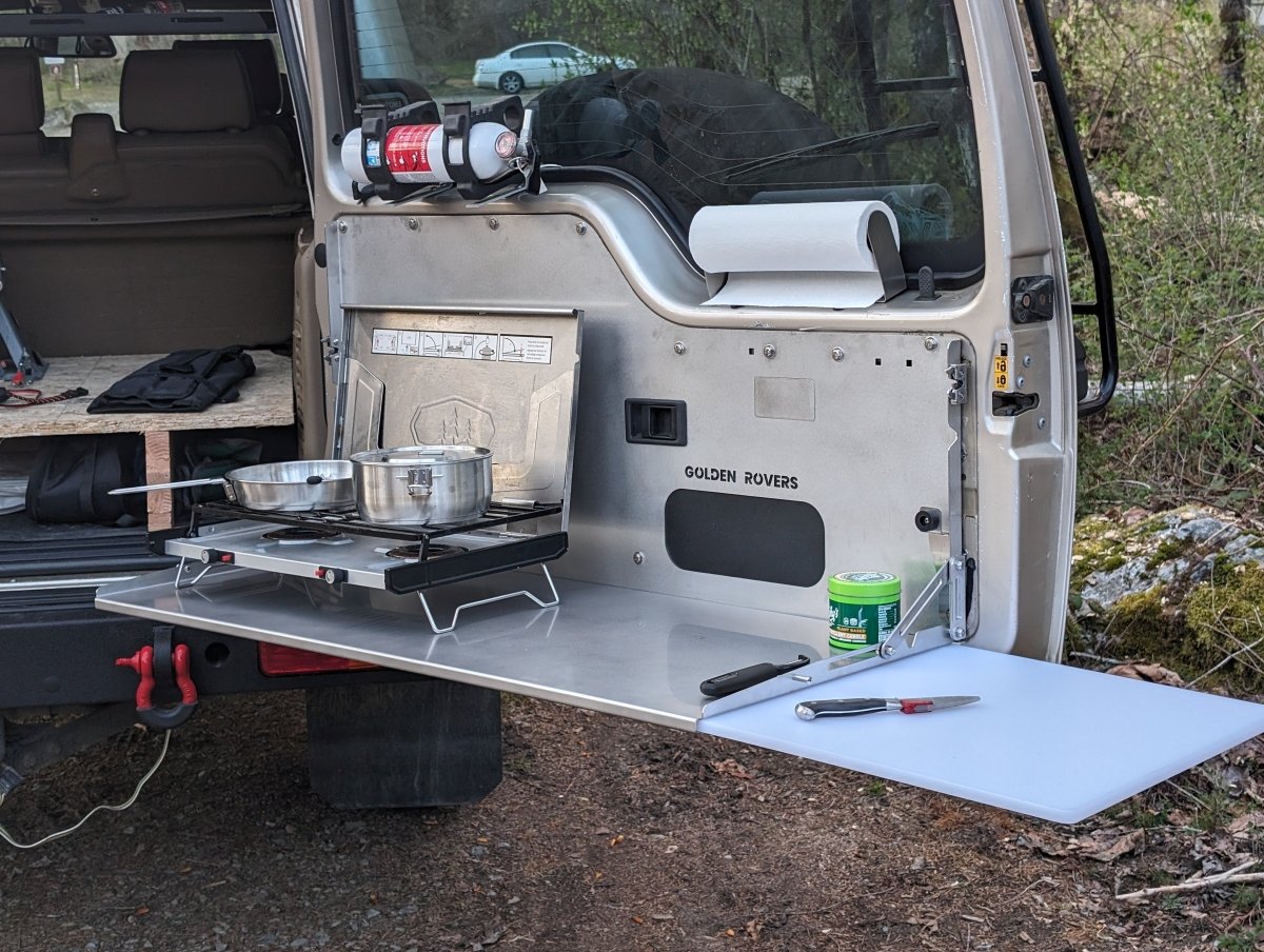 Discovery 1 & 2 Tailgate Table - Ships April 1st - Golden Rovers
