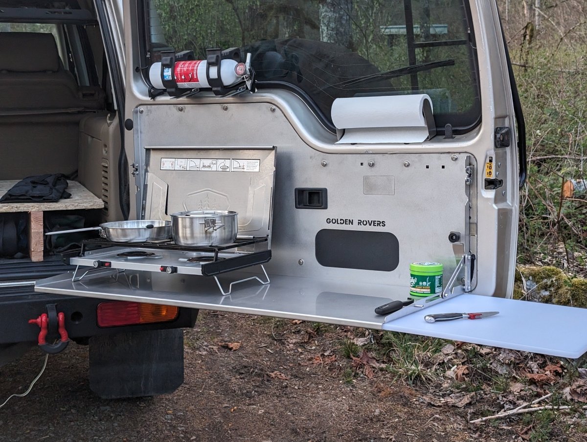 Discovery 1 & 2 Tailgate Table - Ships April 1st - Golden Rovers
