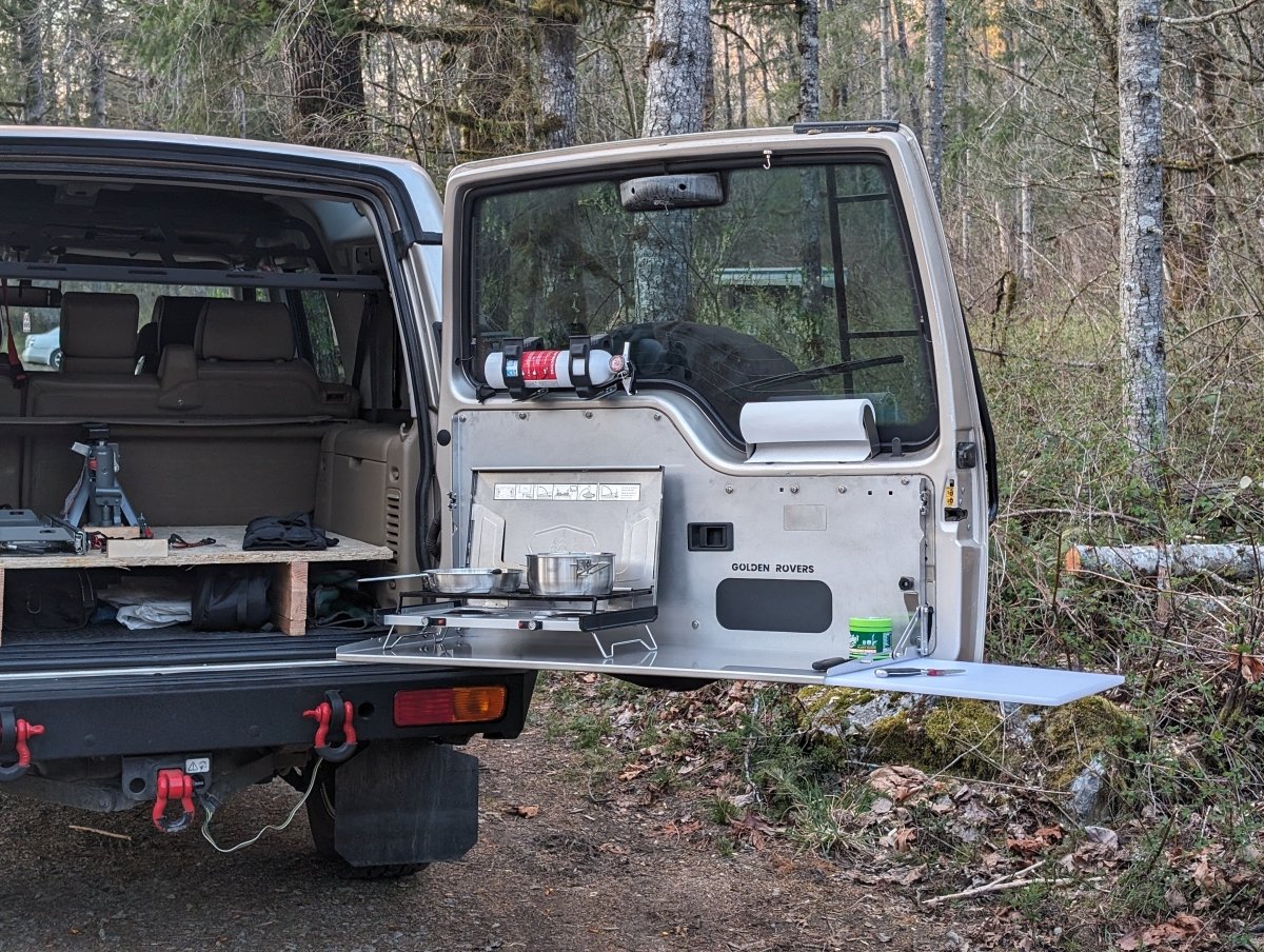 Discovery 1 & 2 Tailgate Table - Ships April 1st - Golden Rovers