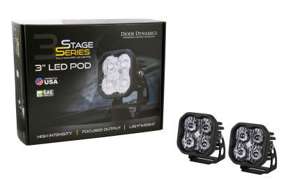 Diode Dynamics SS3 Sport LED Pod (PAIR) - Combo/Driving