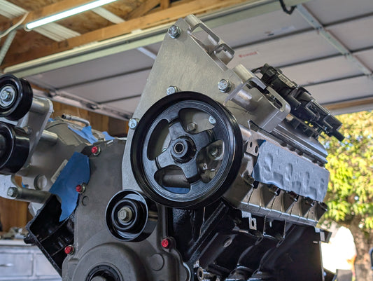 LS Swap Rover AC and GM Powersteering Mount