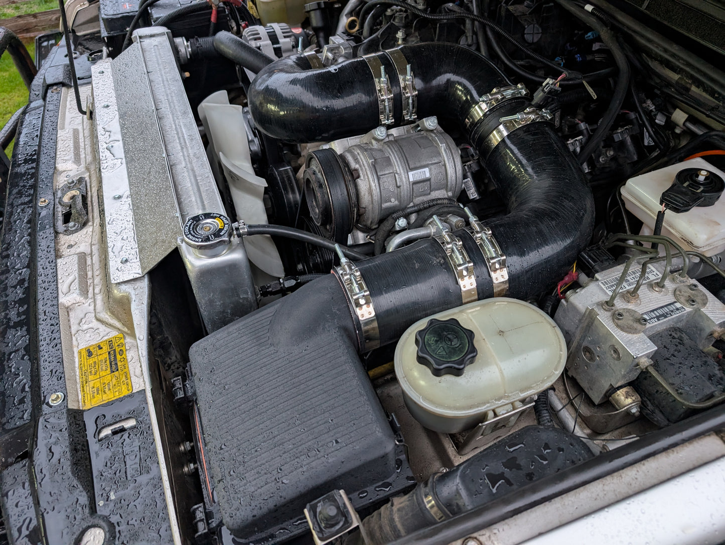 Discovery 2 LS Swap 4" Air Intake Tubing Kit