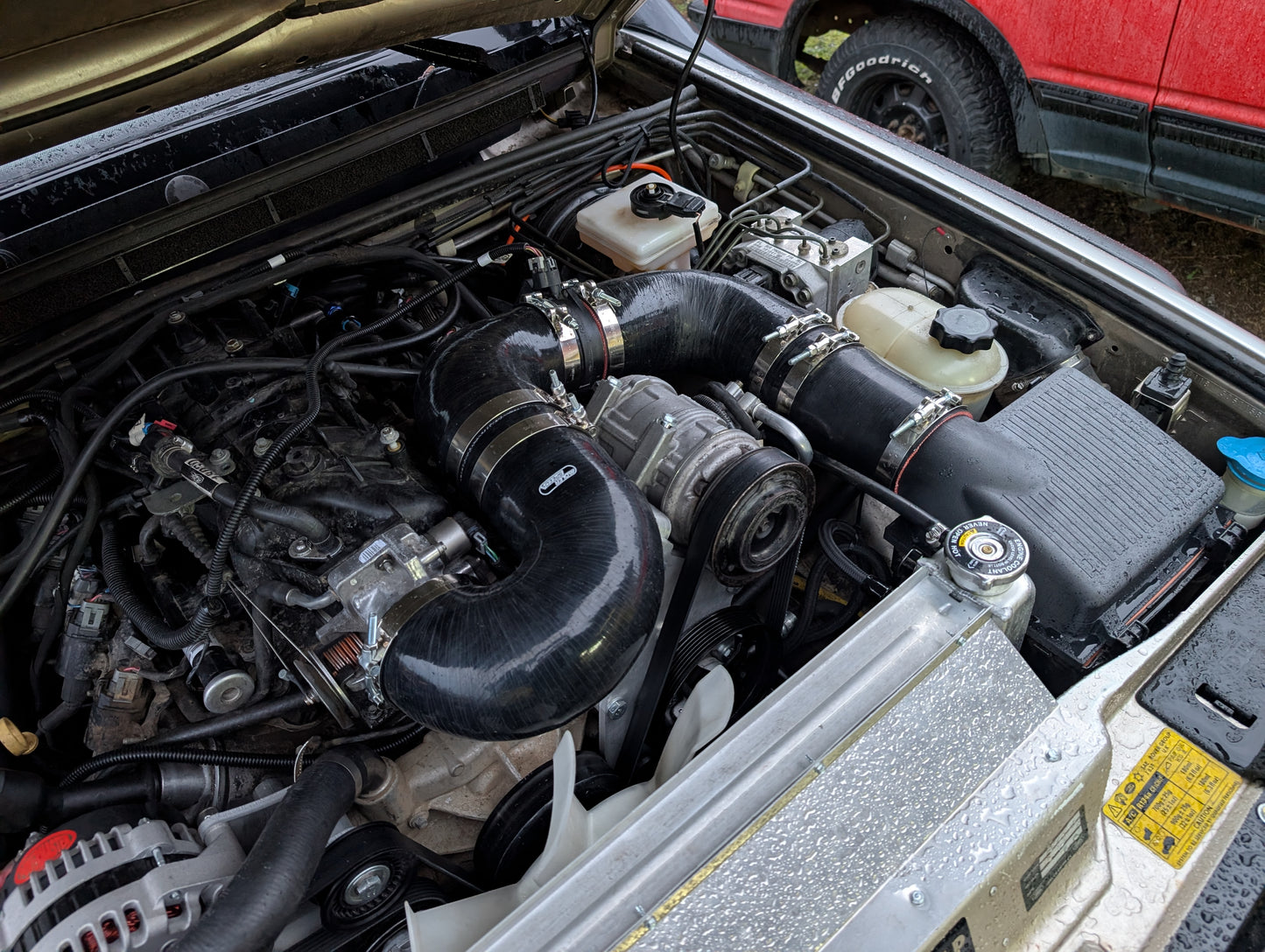 Discovery 2 LS Swap 4" Air Intake Tubing Kit