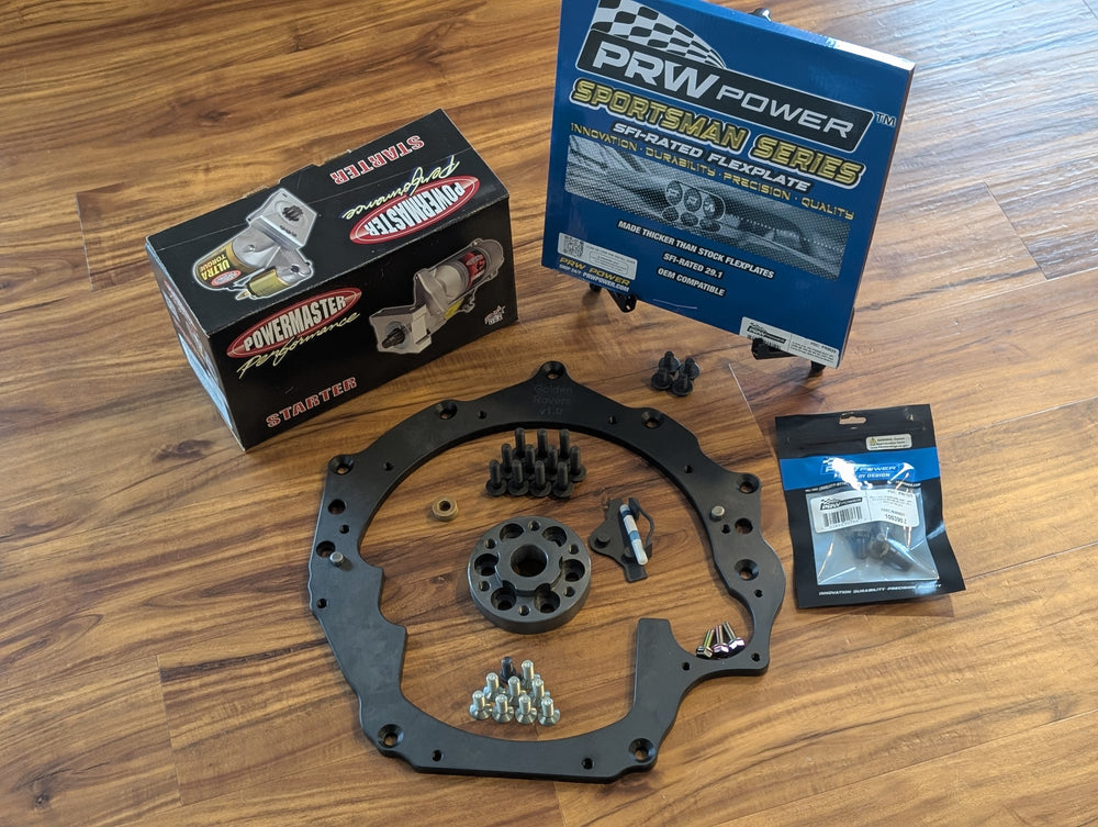 LS Swap to 4HP22/4HP24 Adapter - with Starter