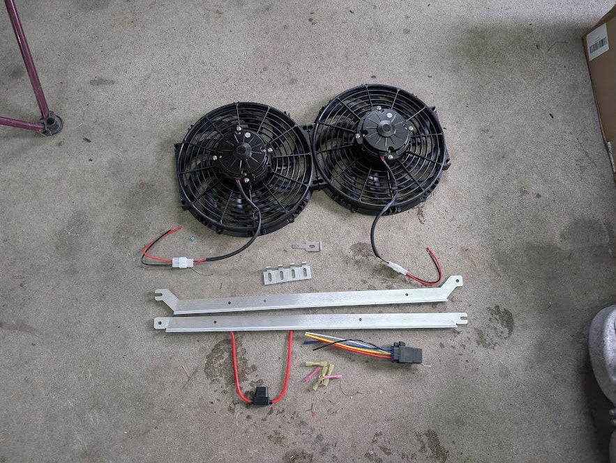 Discovery 2 High Performance Dual Condenser Fan Kit