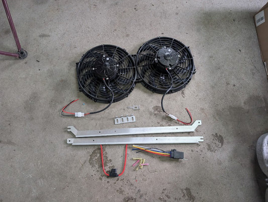 Discovery 2 High Performance Dual Condenser Fan Kit