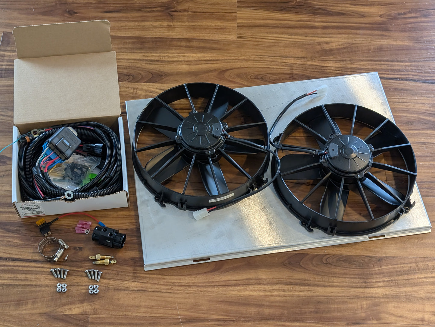 Discovery 2 Dual Electric Fan Kit With SPAL Fans