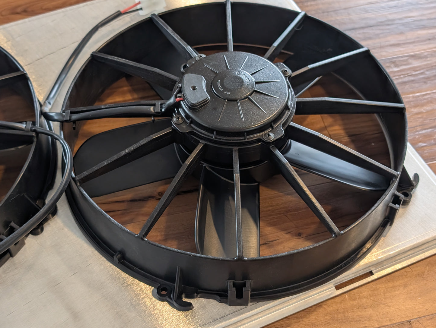 Discovery 2 Dual Electric Fan Kit With SPAL Fans