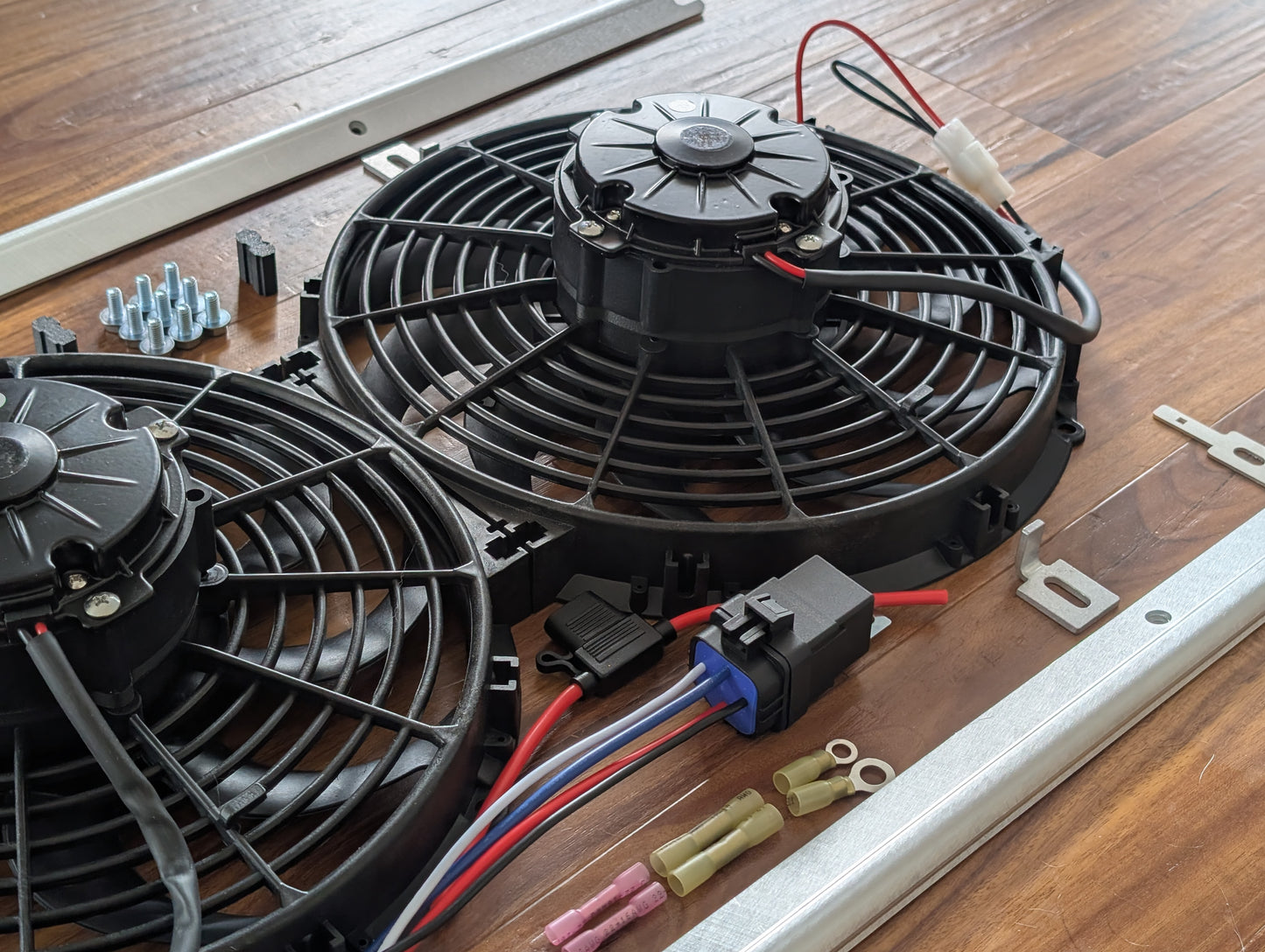Discovery 2 High Performance Dual Condenser Fan Kit