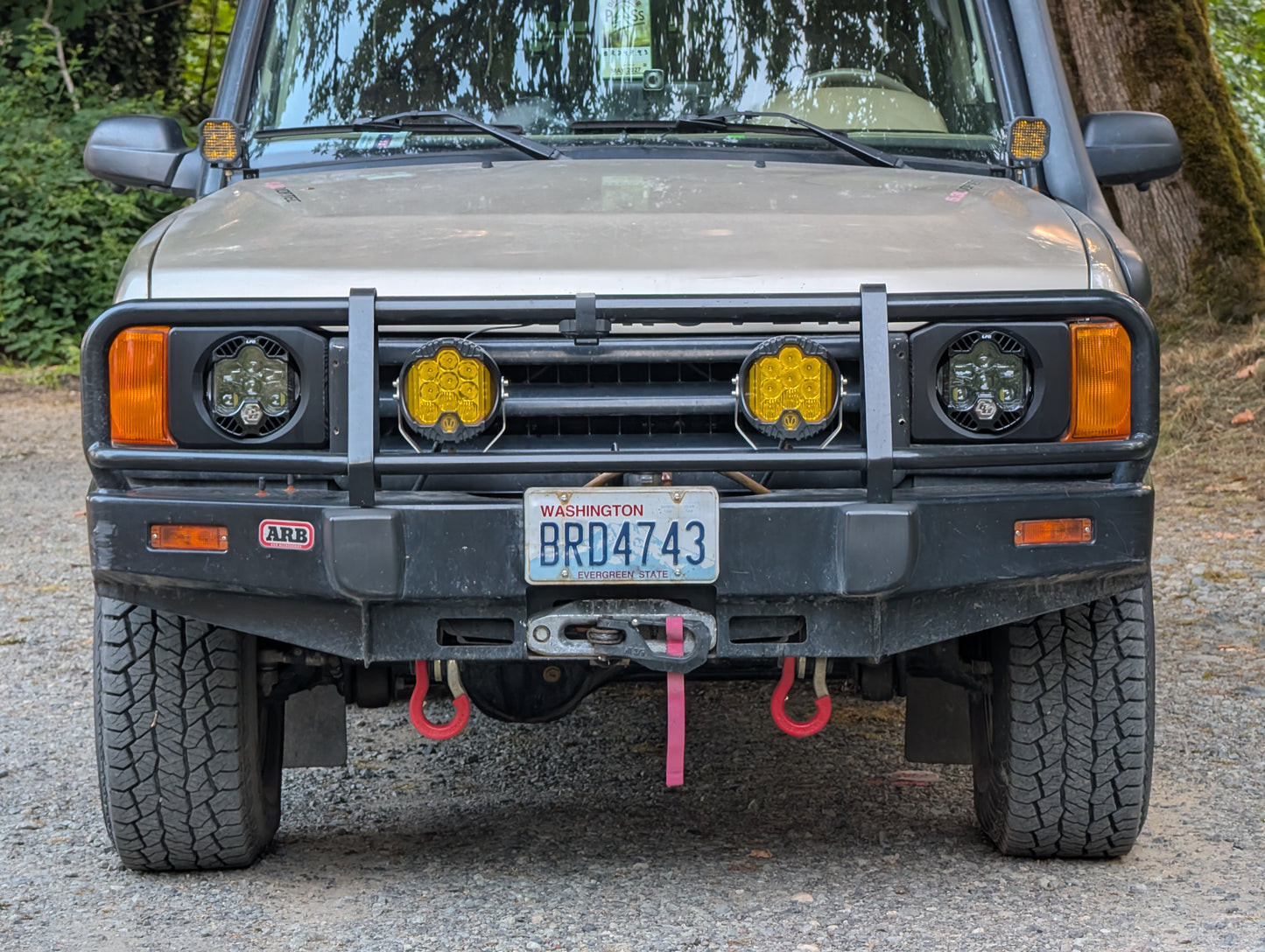 Discovery 1 & 2 (1994-2002) Baja Designs DOT LP6 Bezels and Lights (pair, full kit)
