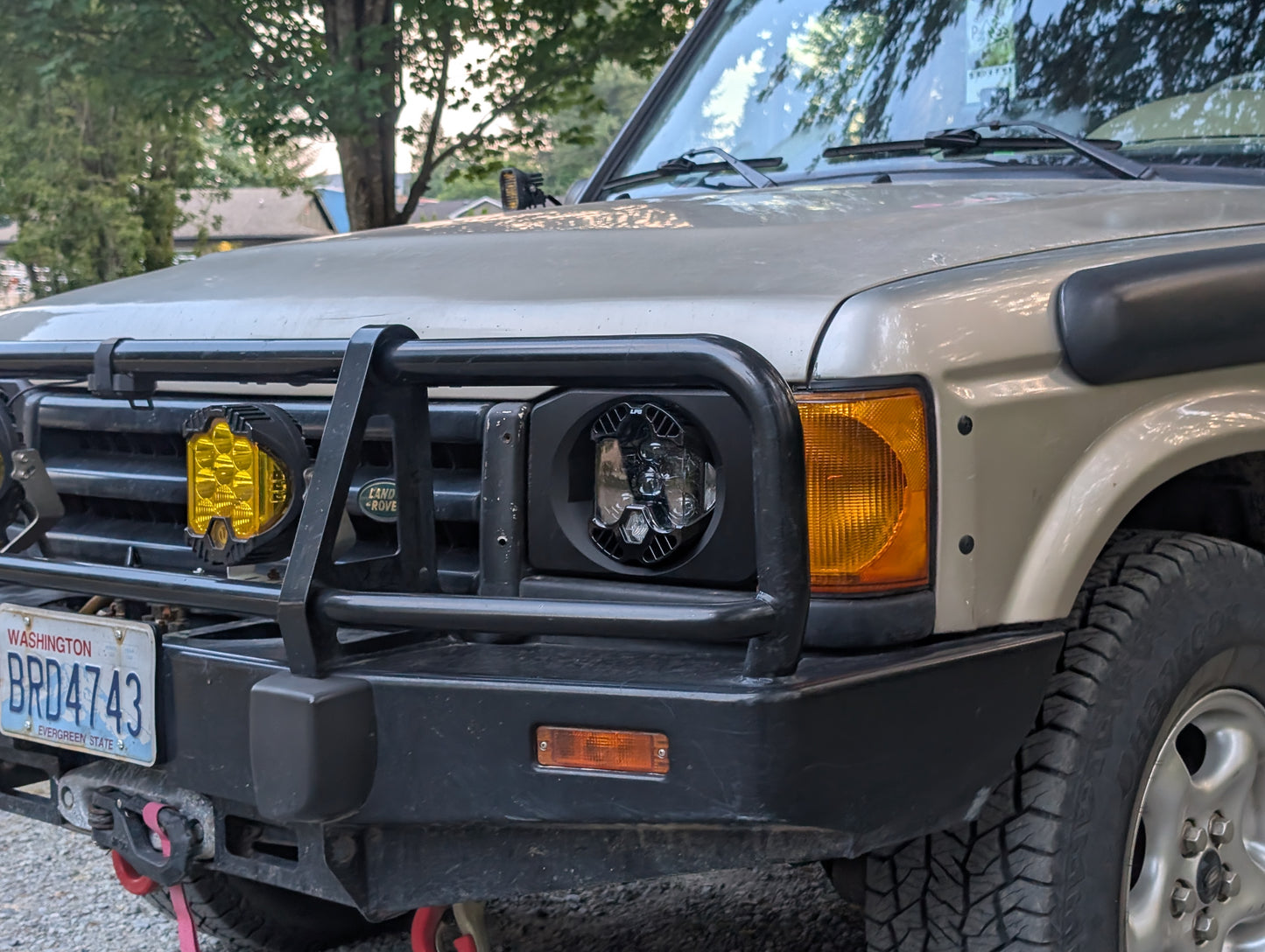 Discovery 1 & 2 (1994-2002) Baja Designs DOT LP6 Bezels and Lights (pair, full kit)