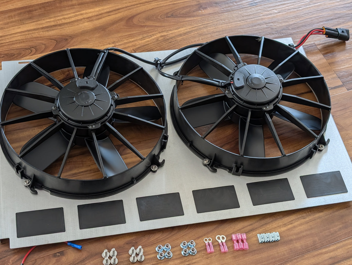 Discovery 1 and Range Rover Classic High Performance Electric Radiator Fan Kit