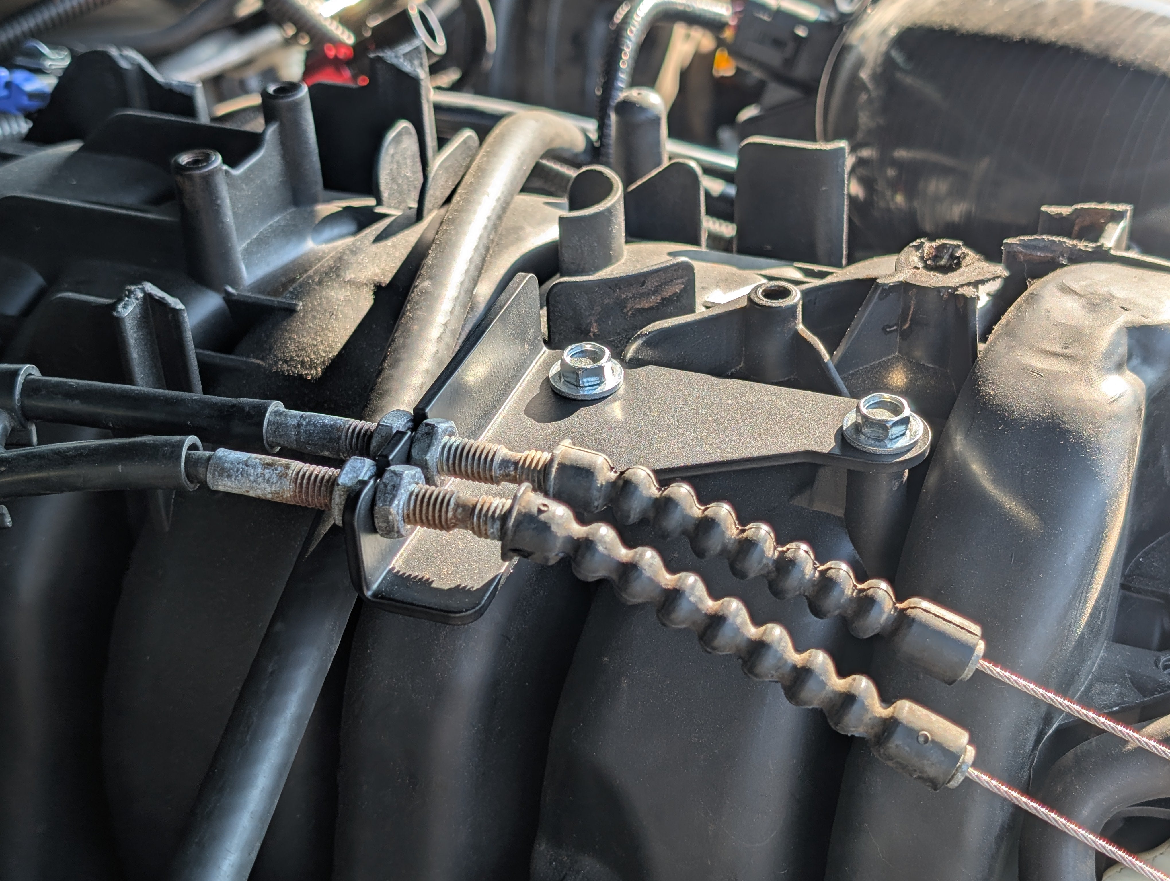 LS Swap Discovery 2 Throttle Cable Bracket
