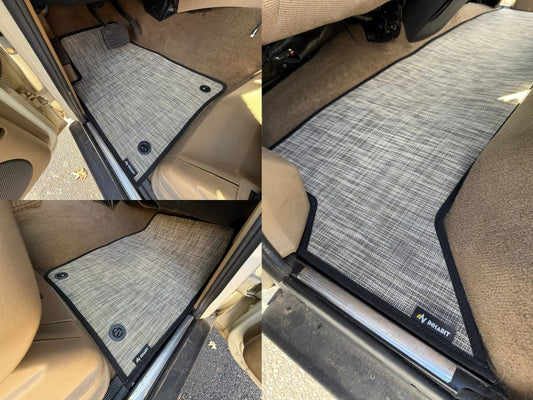 Discovery 2 Floor Mats Front and Rear - Golden Rovers