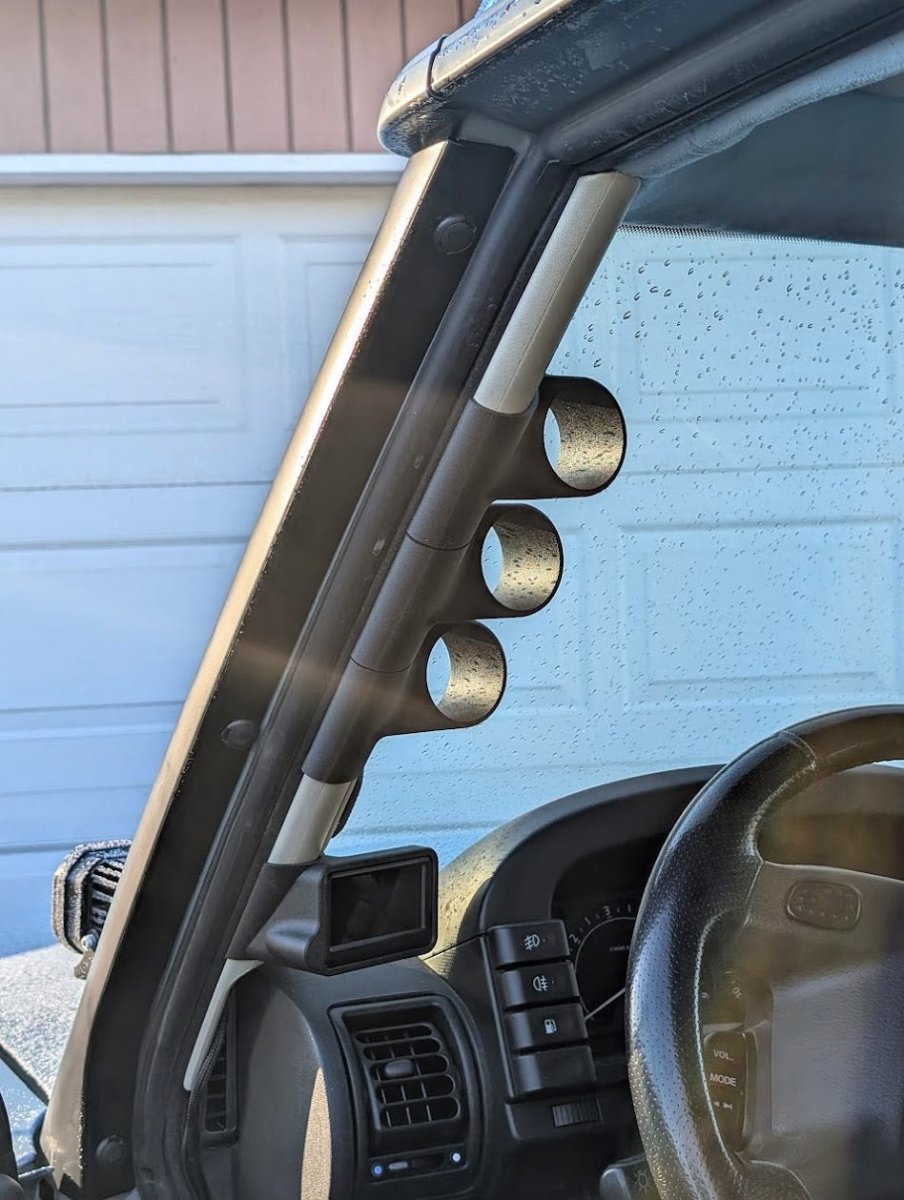 Discovery 2 Stackable Gauge Pod Mount - Golden Rovers